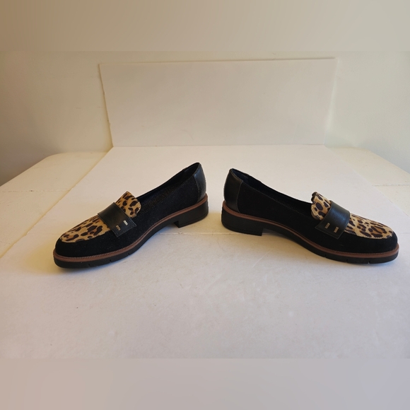 Dr. Scholl's Women's Be Free Animal Print  Comfort Loafers Black Size 9.5 - Picture 10 of 16